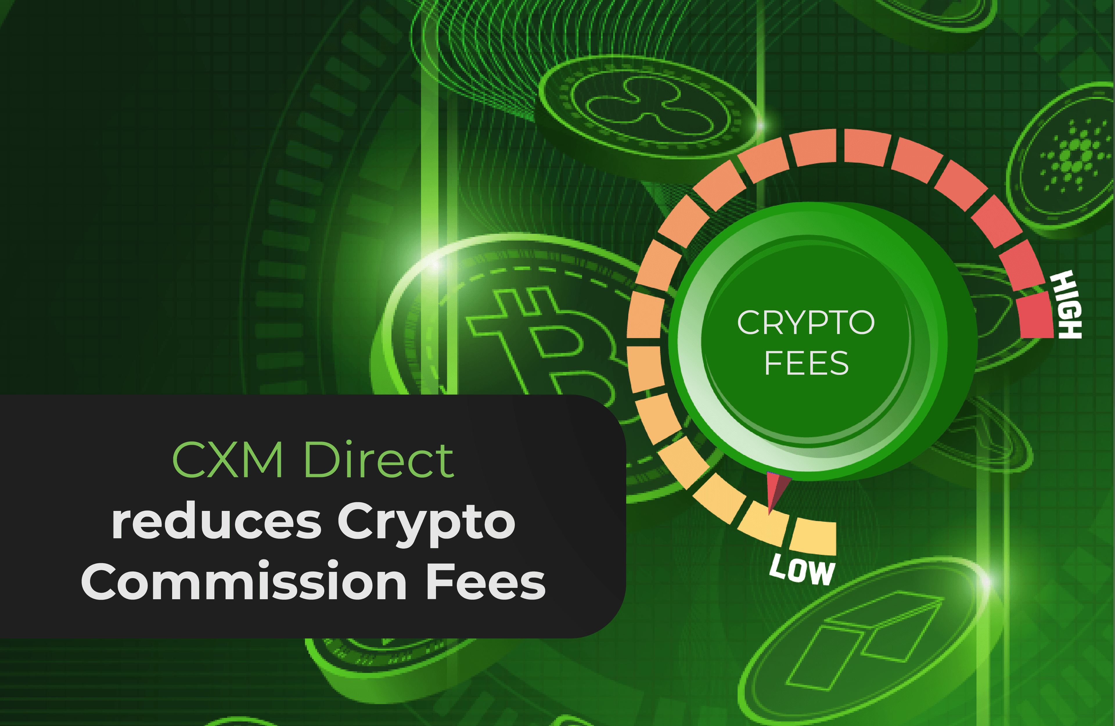 CXM Direct reduce las comisiones por criptomonedas