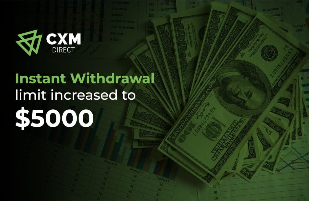 CXM Direct aumenta los límites de retiro instantáneo